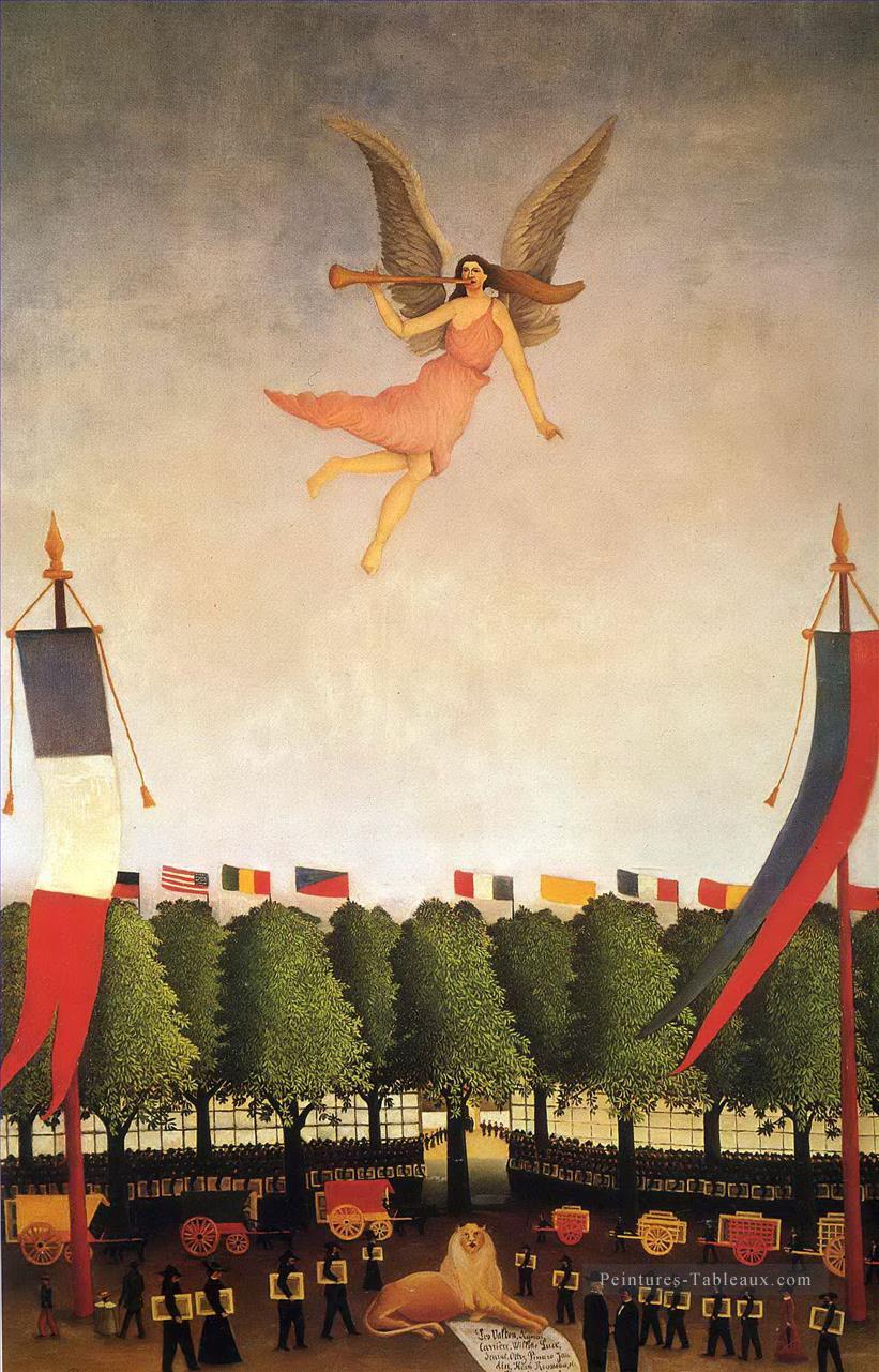 liberté invitant les artistes à prendre part à la 22e exposition de la société de l’indépendance 1906 Henri Rousseau post impressionnisme Naive primitivisme Peintures à l'huile